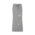 "Heavenly Designs","Black ", " Straight Hip-Hugging Slim Full Length Skirt", "Glass Clear Flame Cross with Pink Roses and bird  Design","Women's 2 Piece Sets", "Casual dress","Comfortable Clothing","High Quality Designer Apparel"