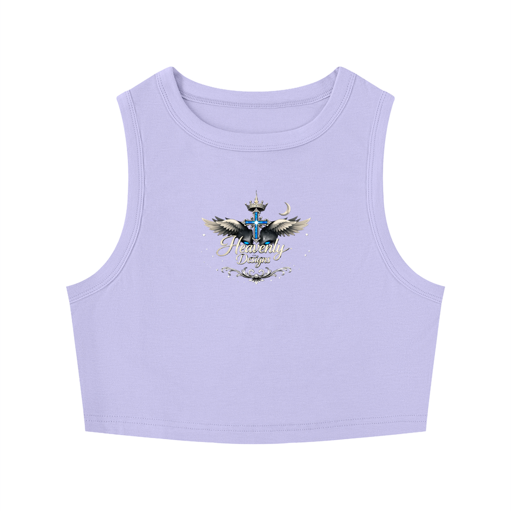 Women's Tight Crewneck Crop Tank Top